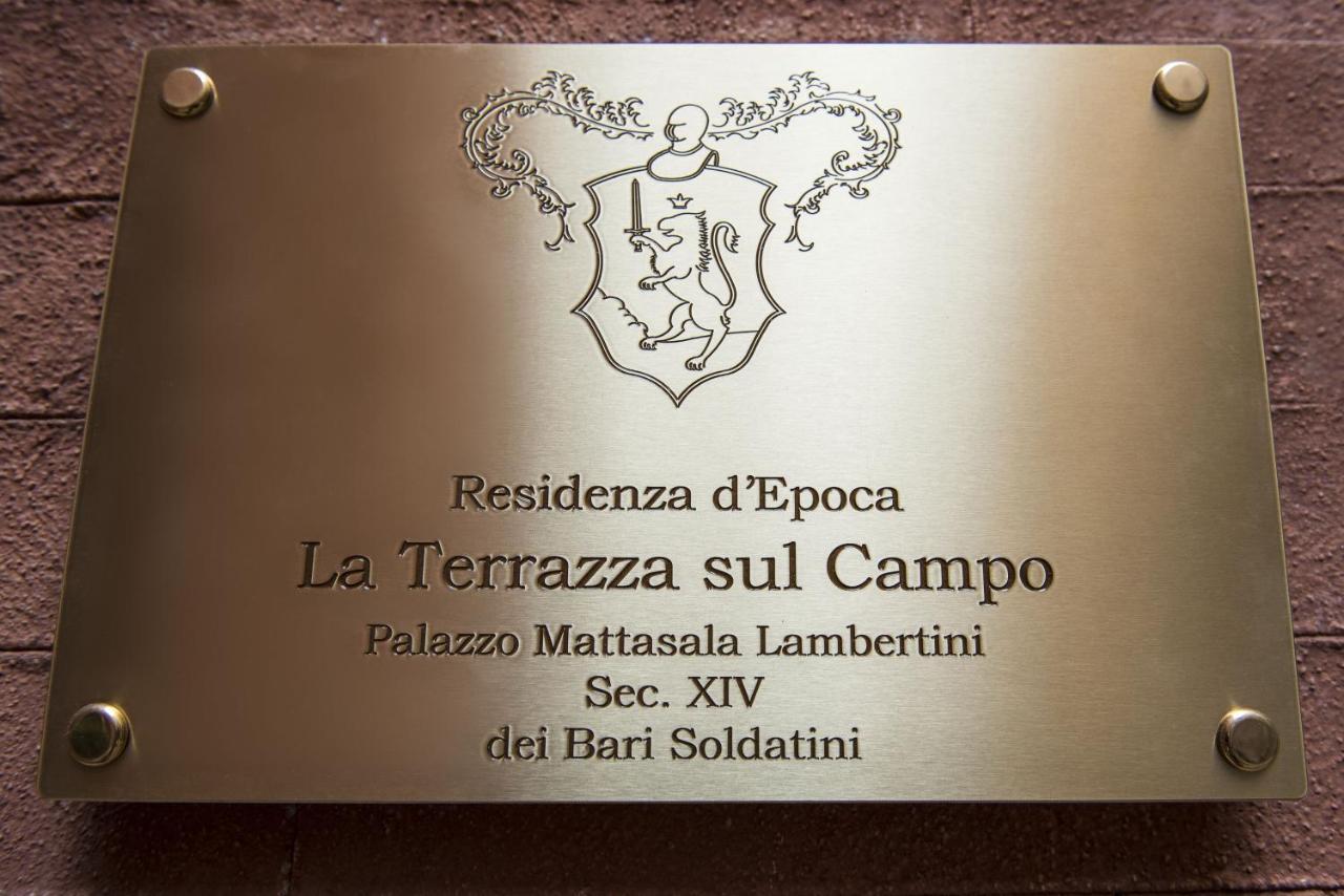 La Terrazza Sul Campo-Rooms Only Siena Ngoại thất bức ảnh