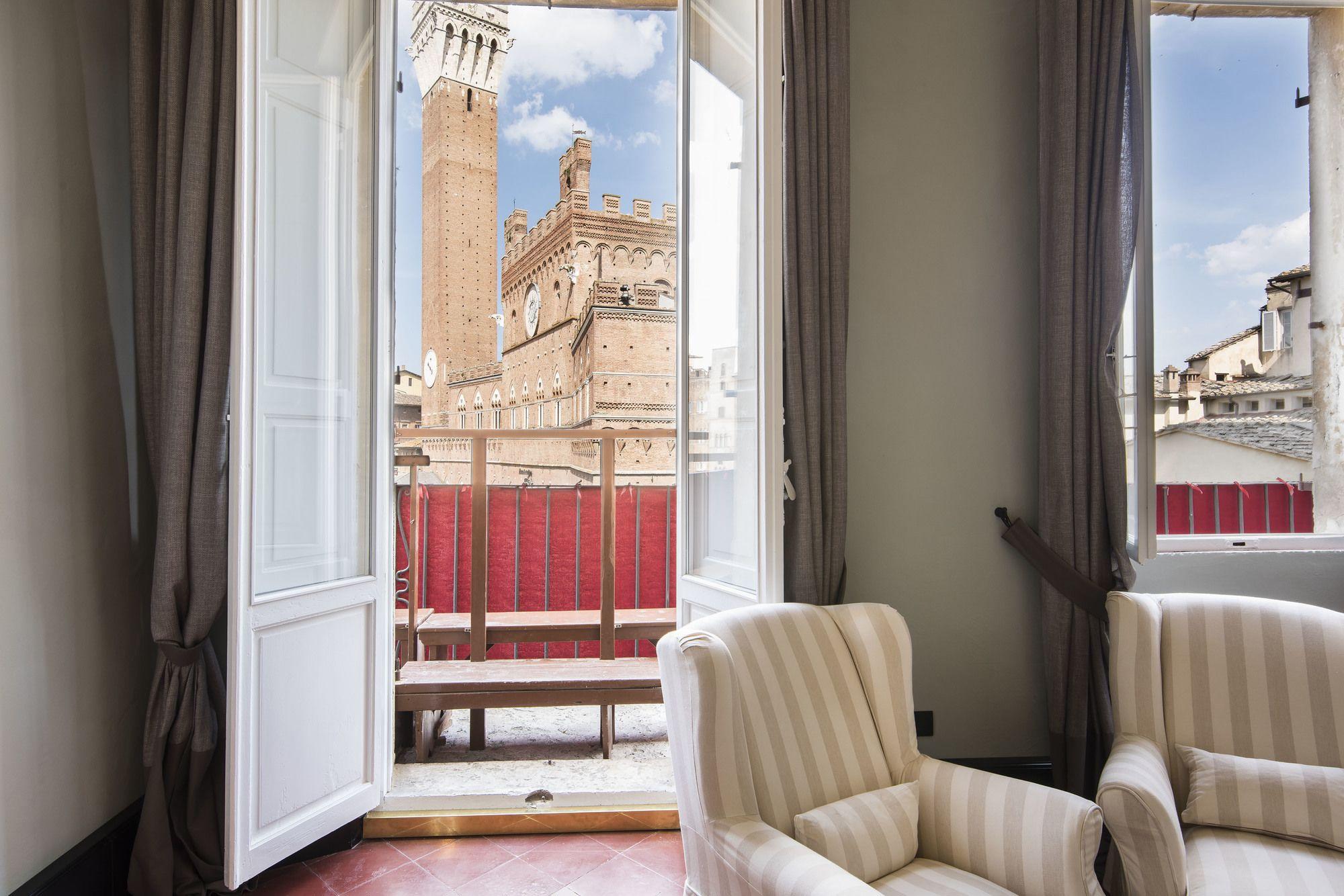 La Terrazza Sul Campo-Rooms Only Siena Ngoại thất bức ảnh