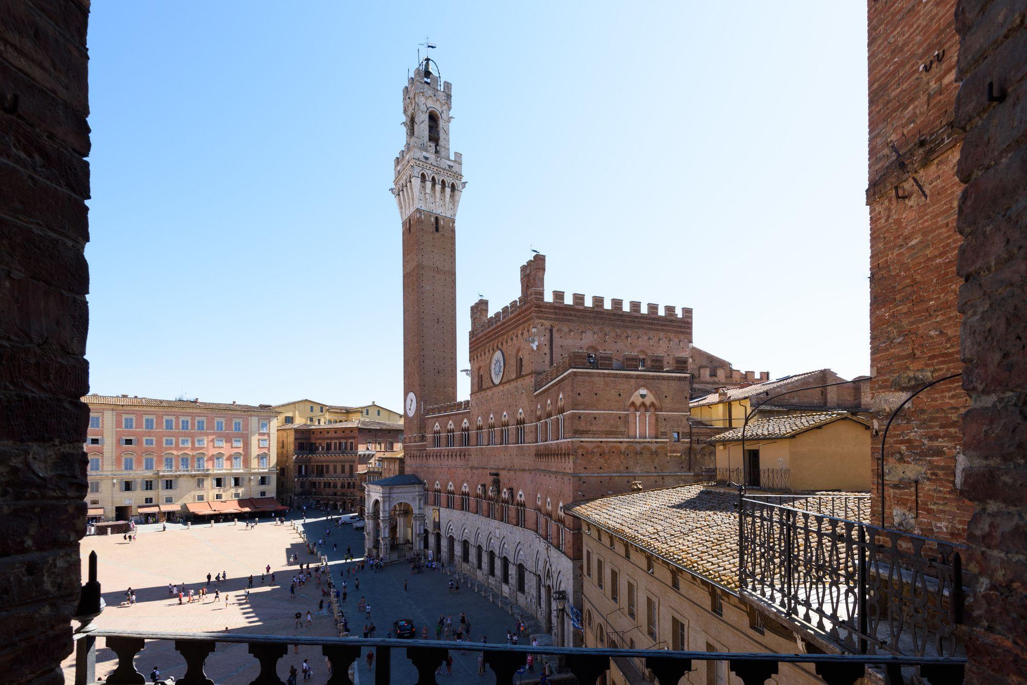 La Terrazza Sul Campo-Rooms Only Siena Ngoại thất bức ảnh