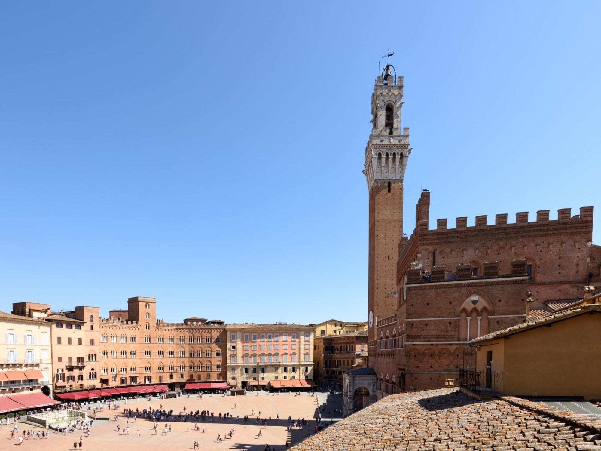 La Terrazza Sul Campo-Rooms Only Siena Ngoại thất bức ảnh